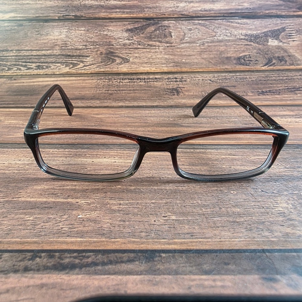 Michael Kors Mk673 Rectangular Brown Gradient Pla… - image 1